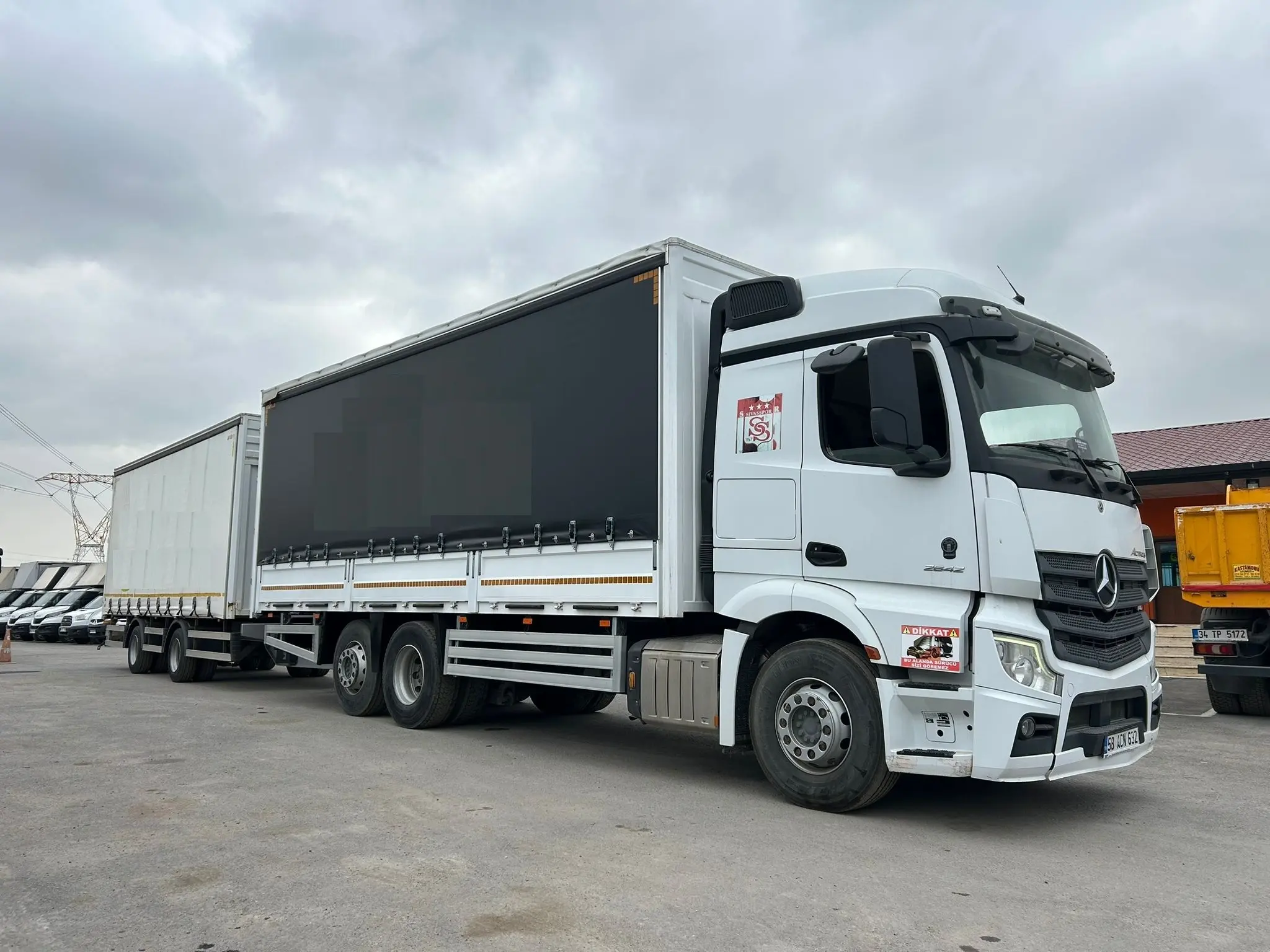 Actros 2642 / Römorklu Kamyon