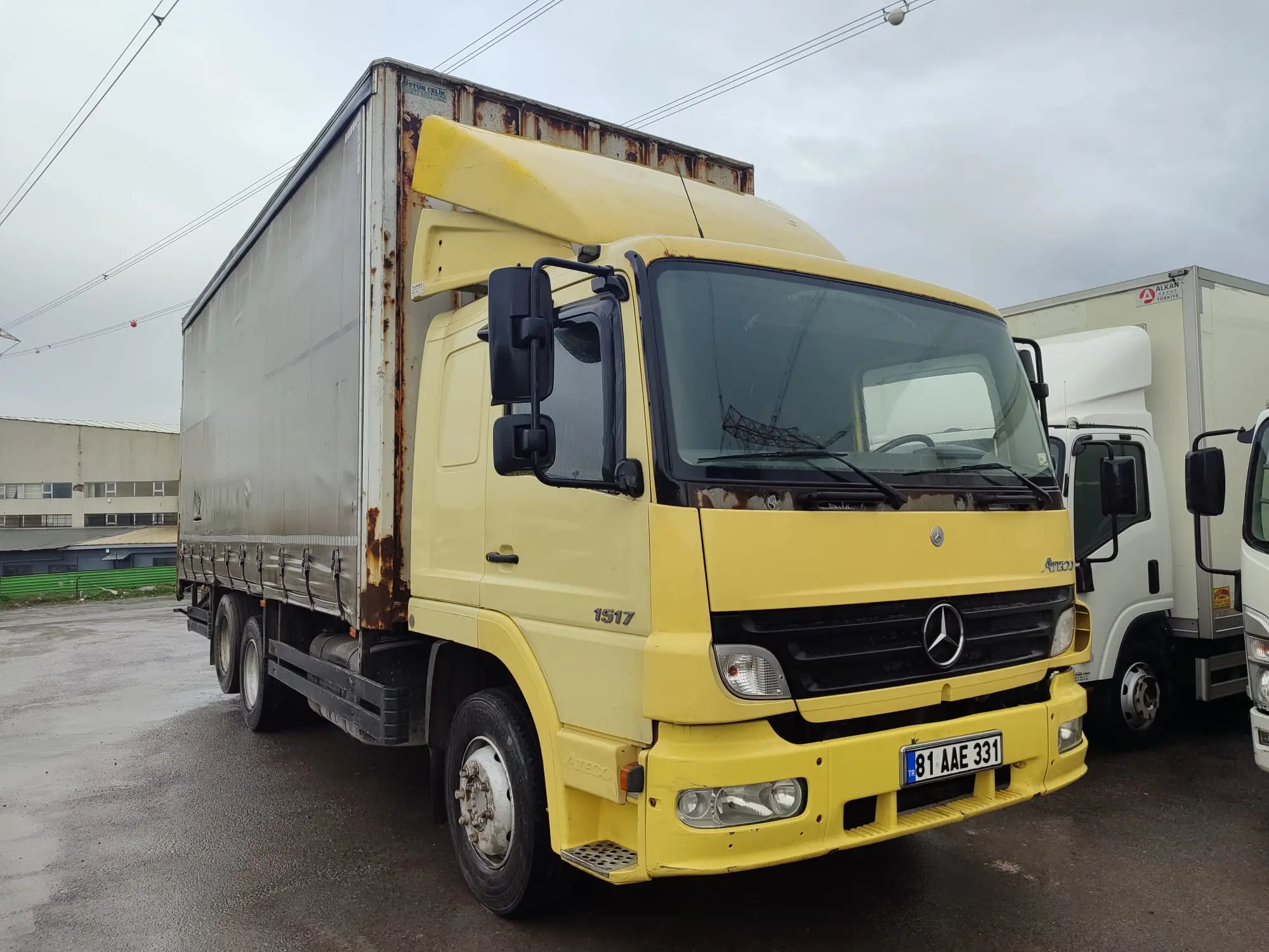 Atego 1517 10 Teker Kayar Perdeli