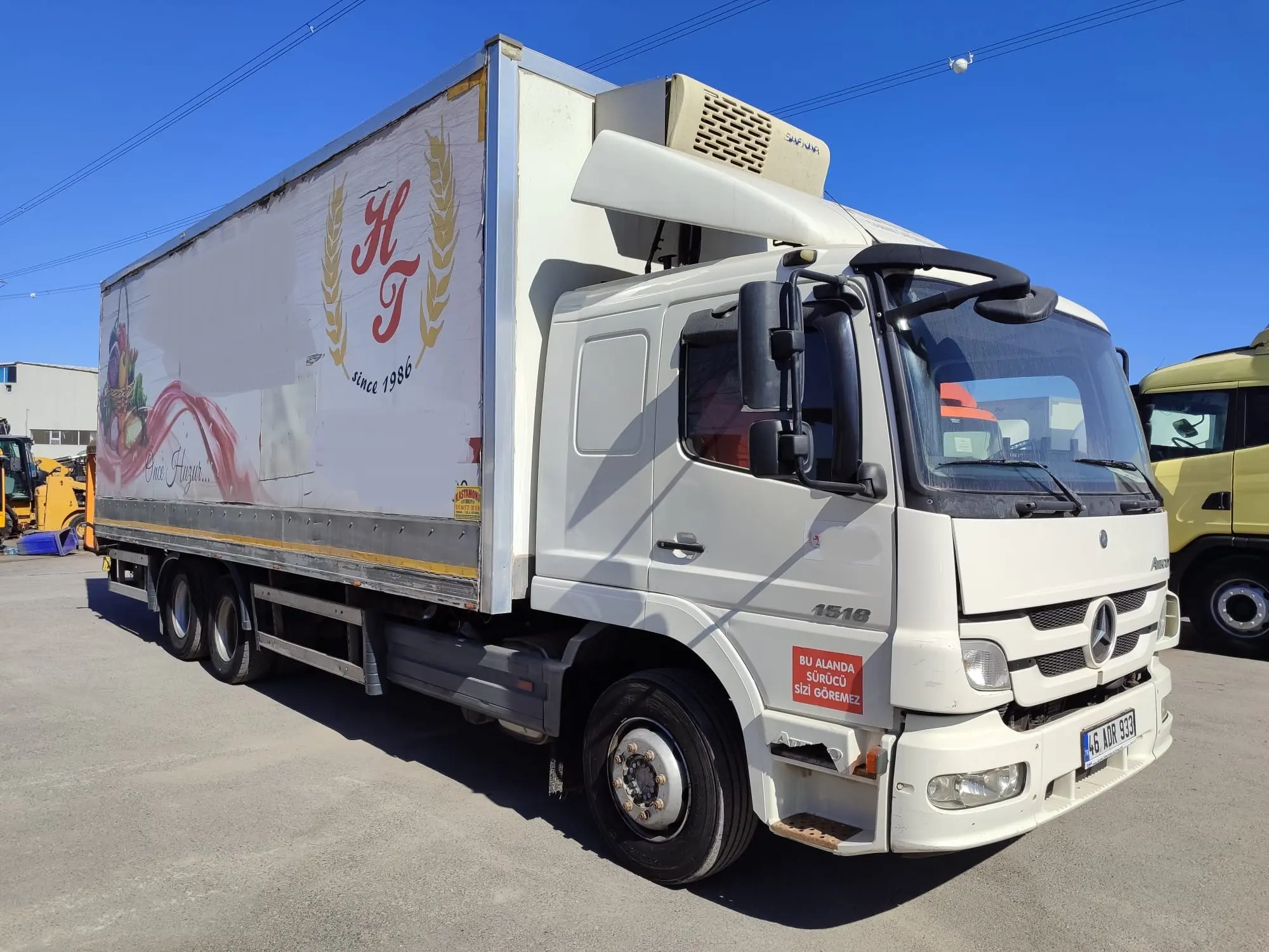 Atego 1518 10 Teker Frigofirik Kasa