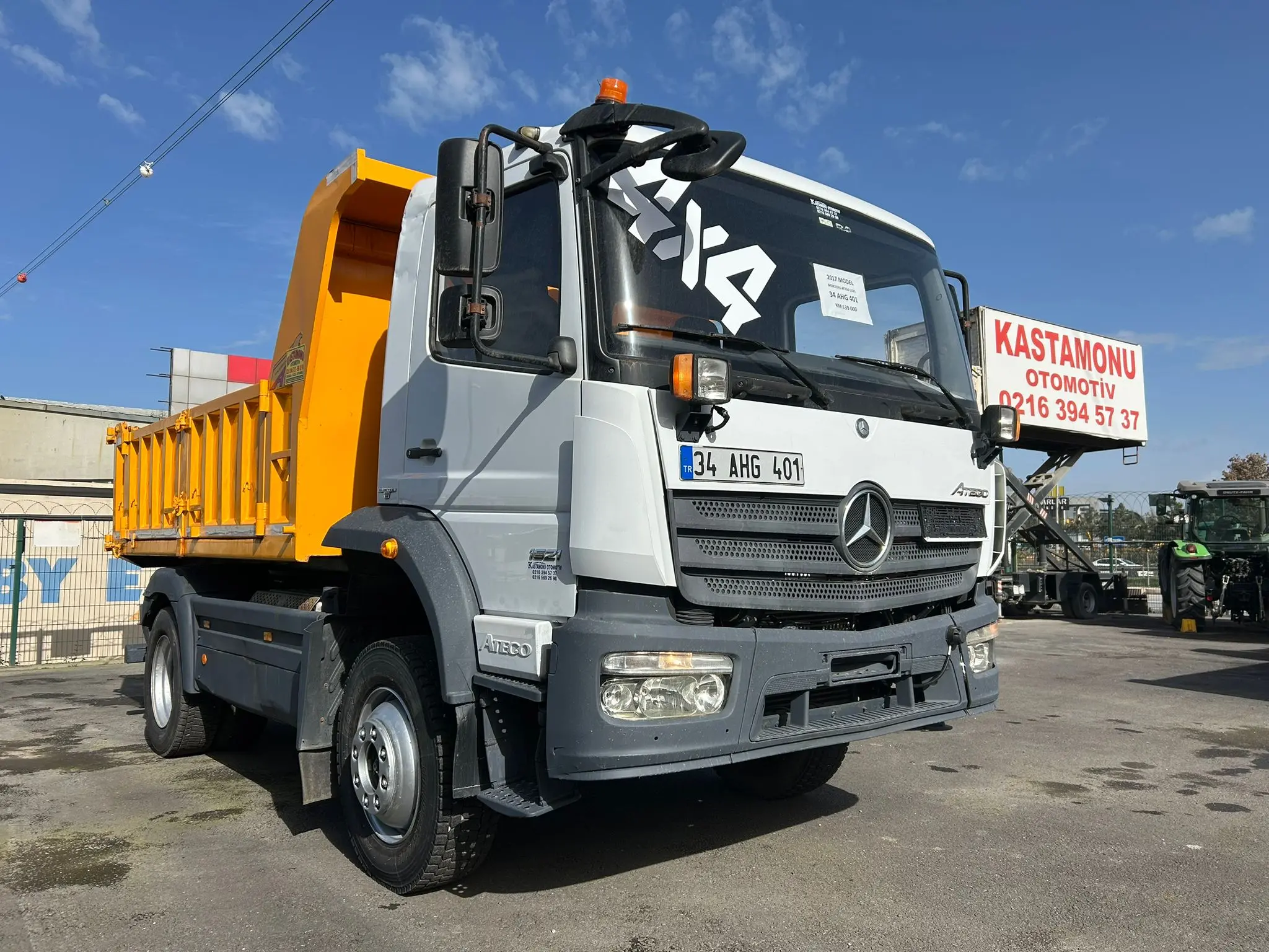 TAM FATURALI - TAMAMINA KREDİ - 4X4 - DAMPERLİ KAMYON