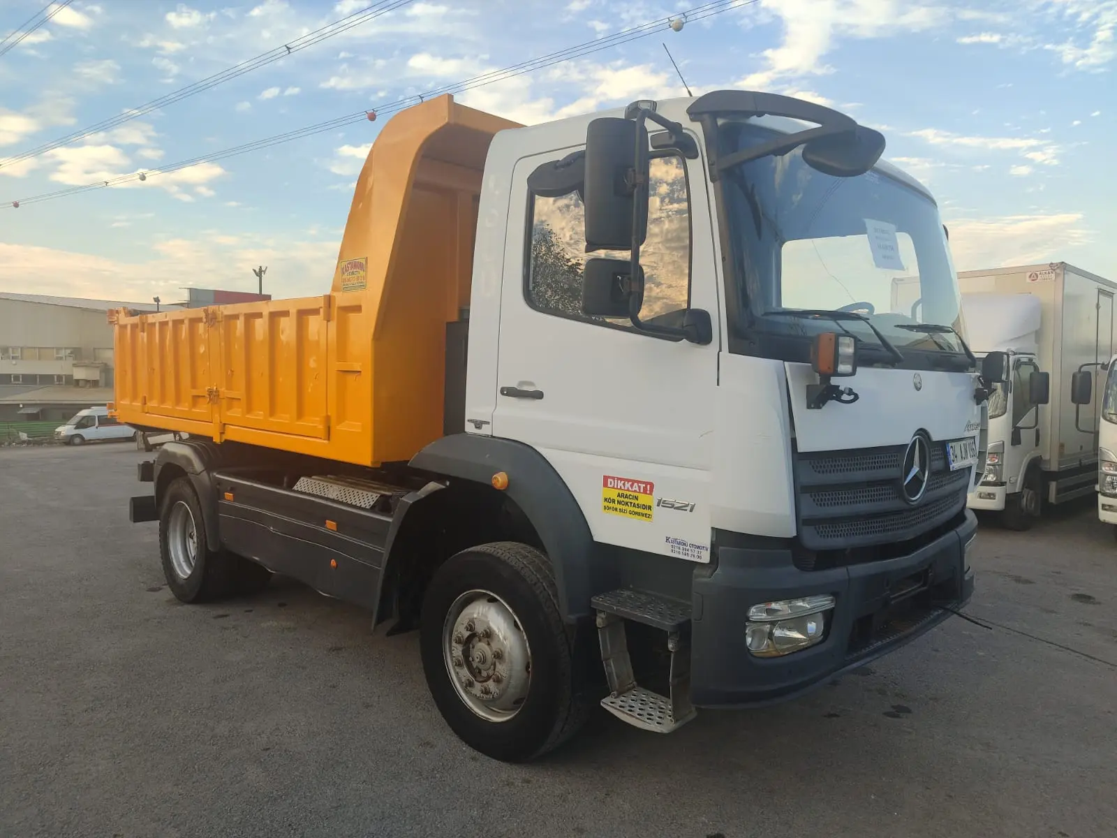 Atego 1521 4x4 Damperli