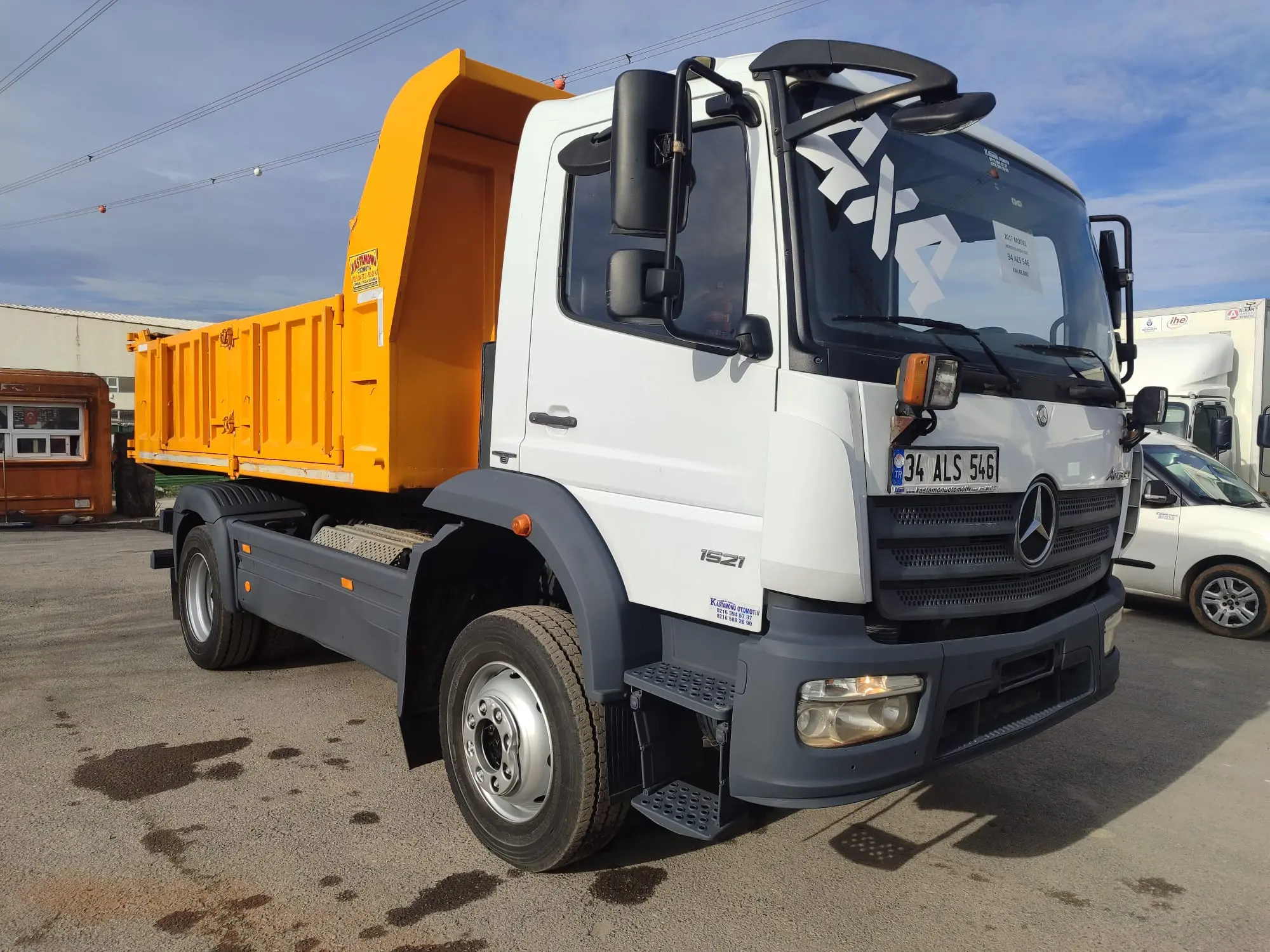 TAMAMINA KREDİ- TAM FATURA / 4X4 ÇEKER - DAMPERLİ / ATEGO 1521