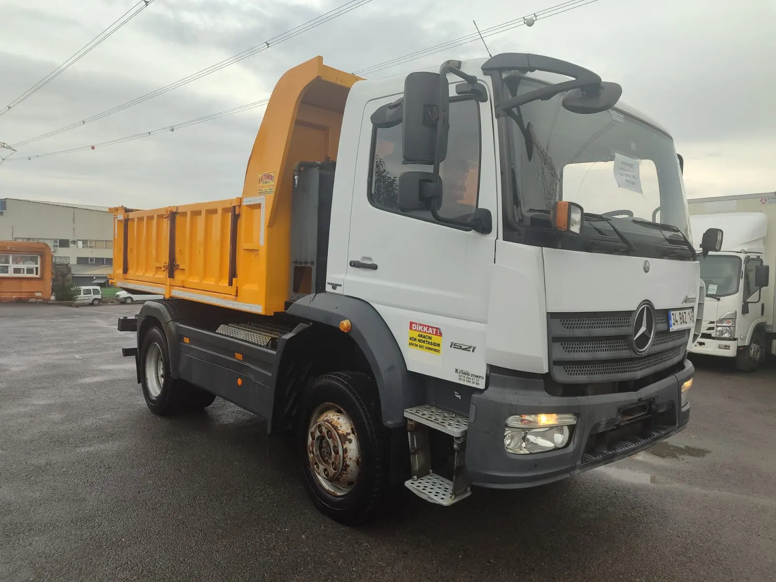 Atego 1521 4x4 Damperli