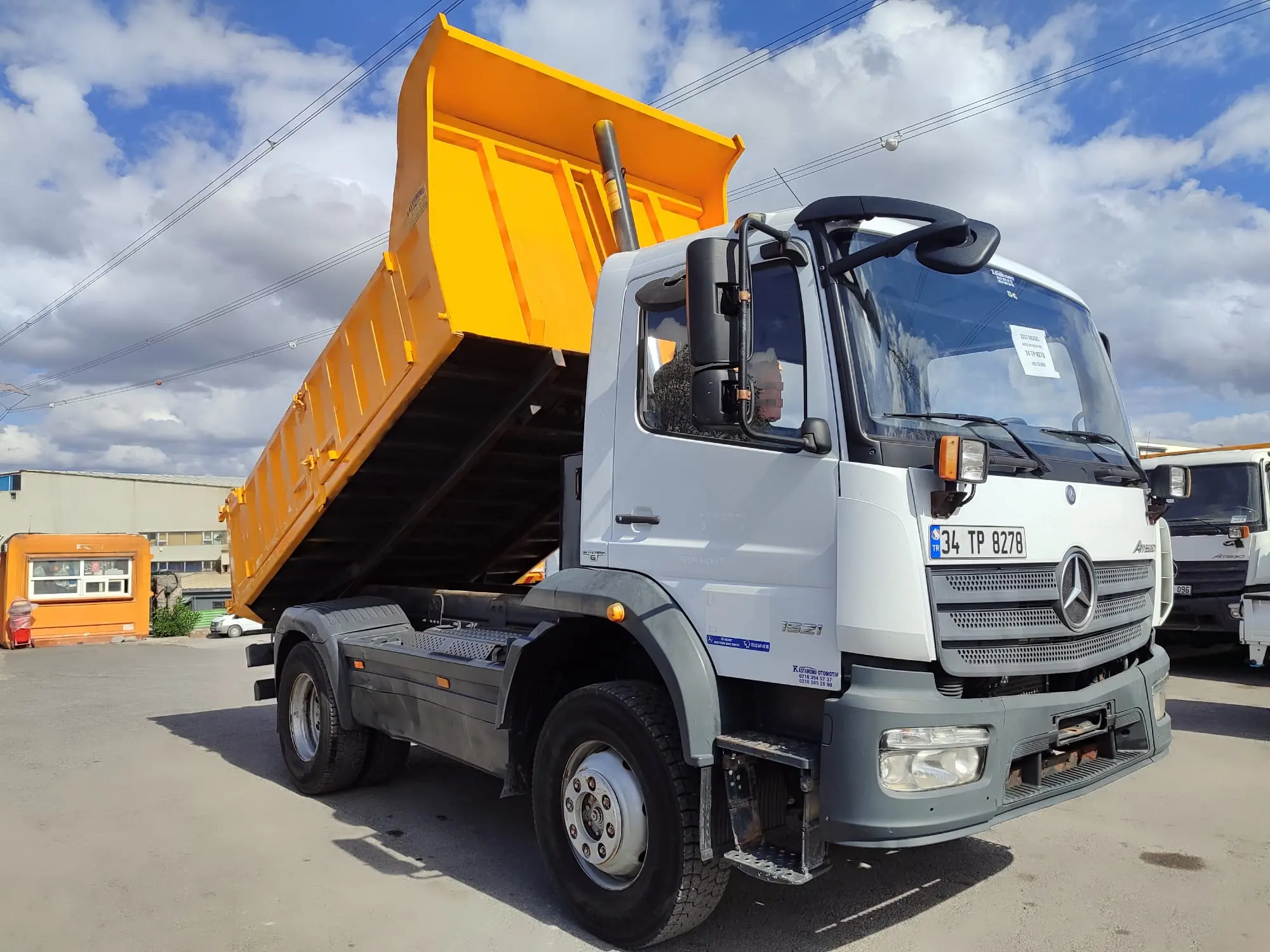 Atego 1521 4x4 Damperli