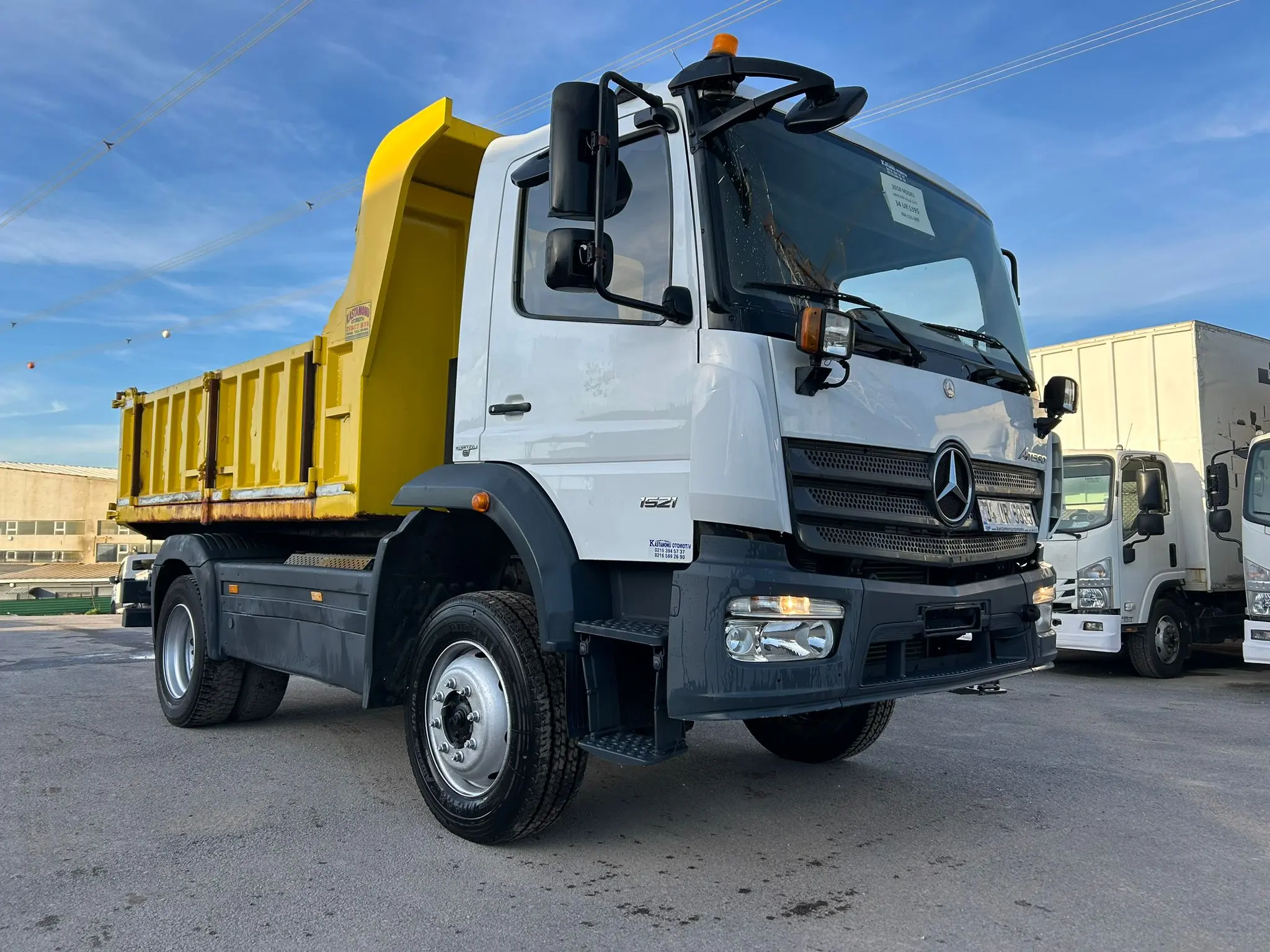 TAM FATURA - TAMAMINA KREDİ / 4x4 KAMYON / DAMPERLİ / ATEGO 1521