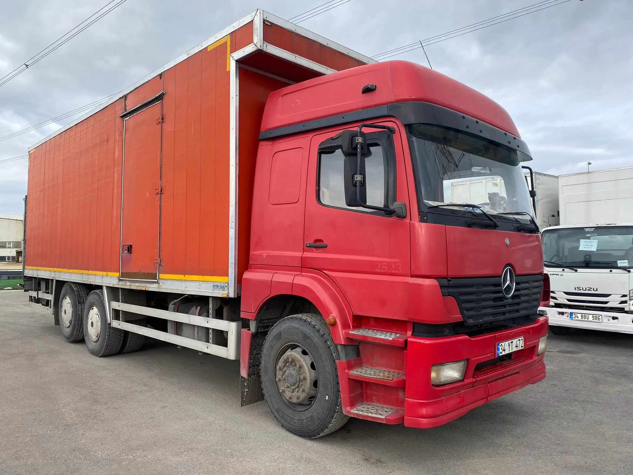 Axor 2523 Evden Eve Kasalı Liftli