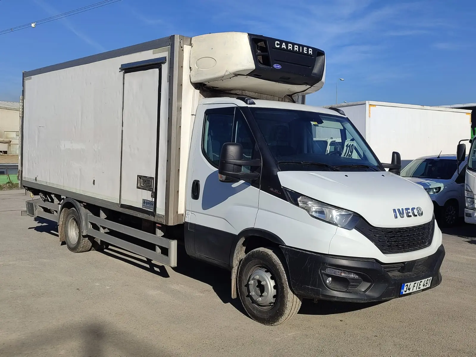 Daily 72-160 10 Palet Frigofirik Liftli