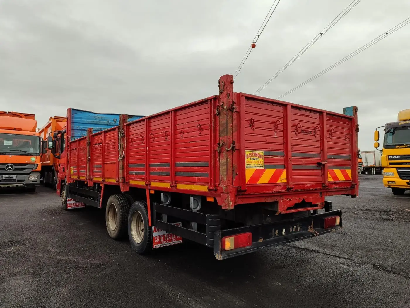 Açık Ahşap Kasa ( Eurocargo 130e15 )