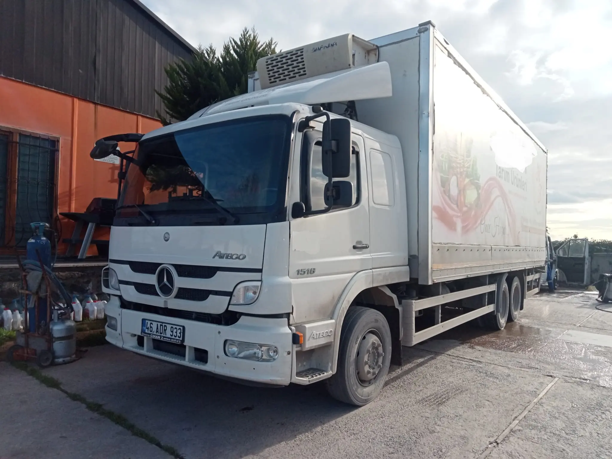 Atego 1518 10 Teker Frigofirik Kasa