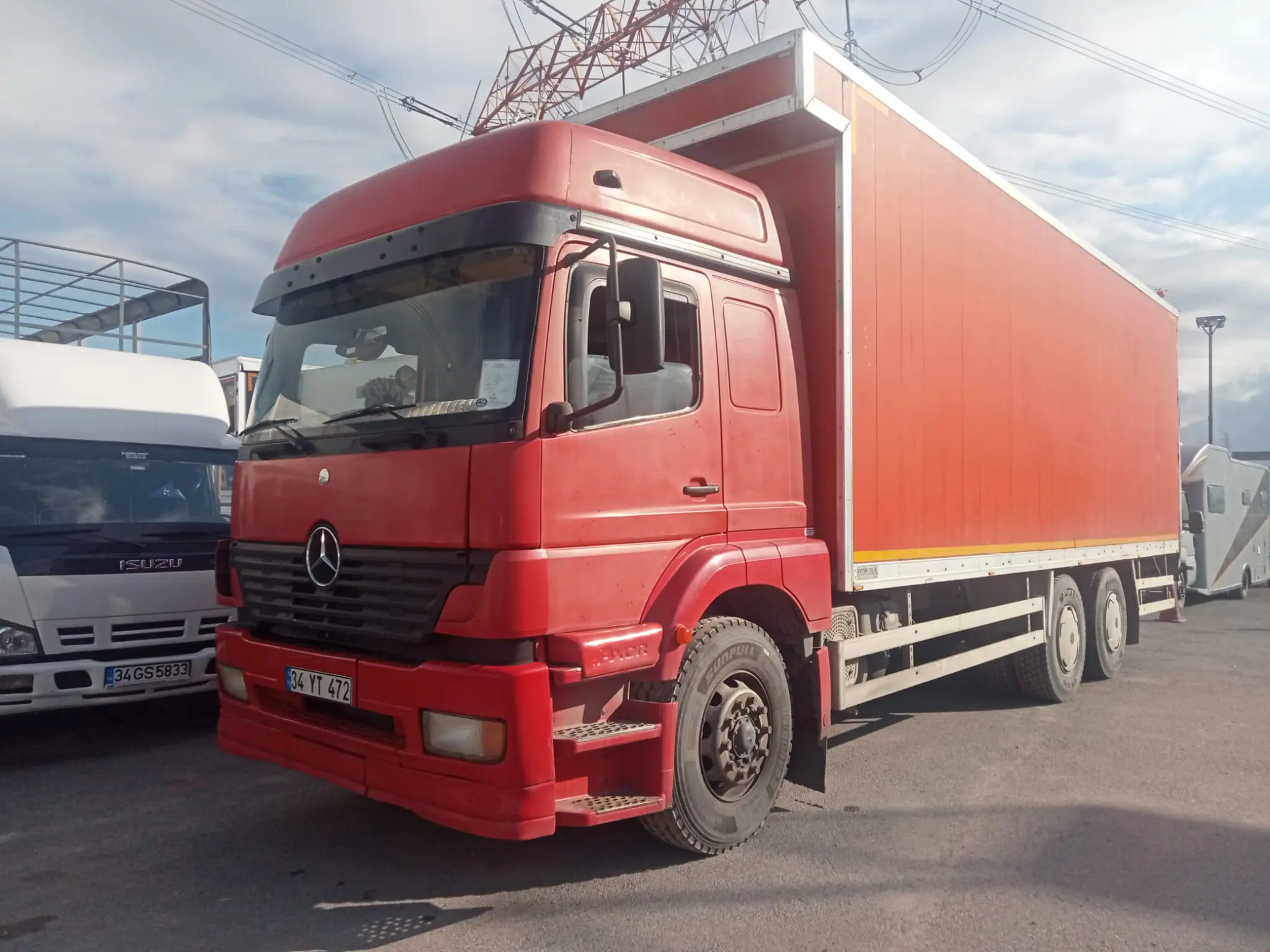 Axor 2523 Evden Eve Kasalı Liftli