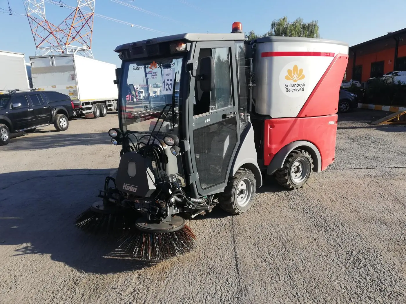 CityMaster 600 Hidrostatik Yol Süpürme