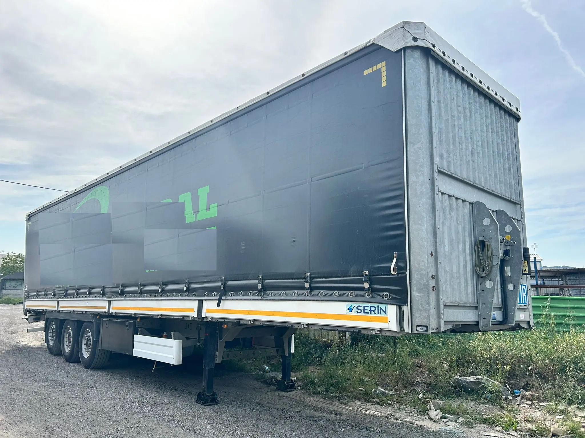 Serin Kayar Perdeli Dorse